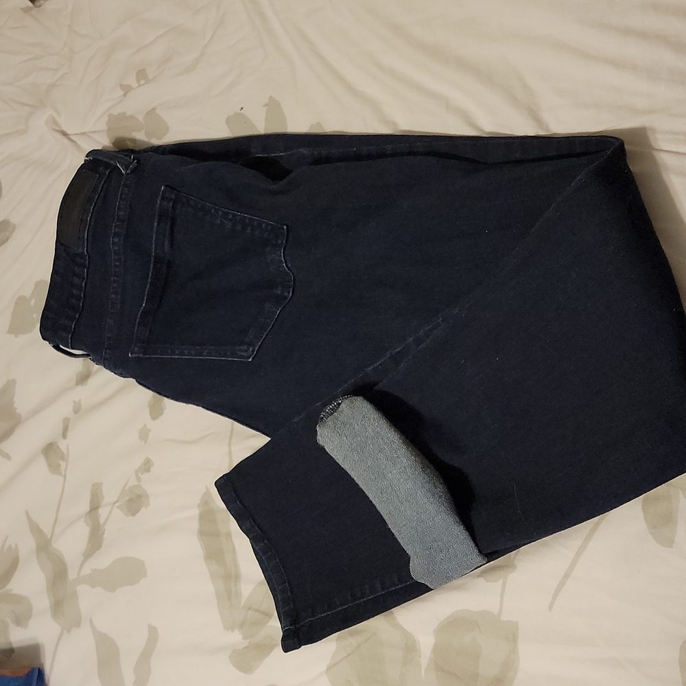 Crop leg skinny jeans